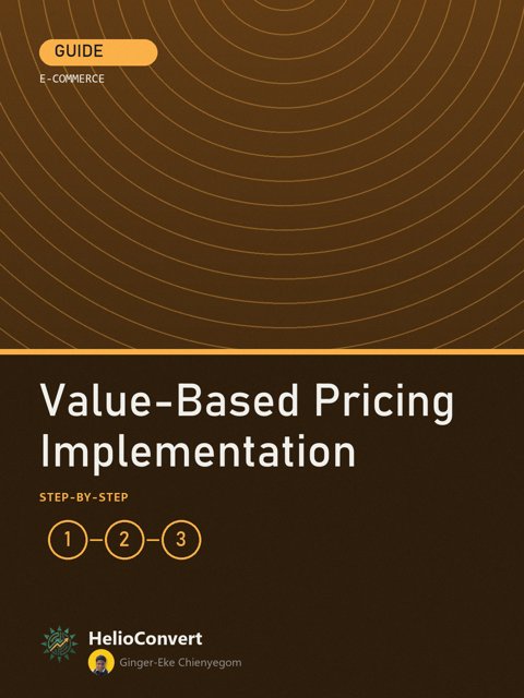 Value-Based Pricing Implementation