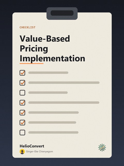 Value-Based Pricing Implementation
