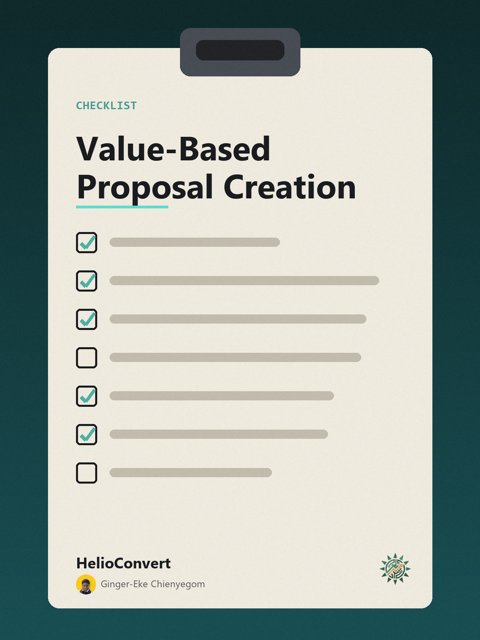Value-Based Proposal Creation