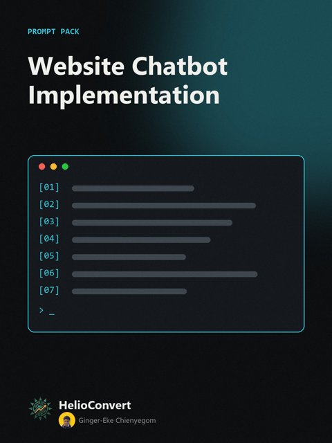 Website Chatbot Implementation