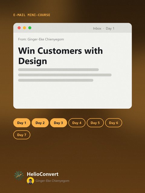 Win Customers with Design