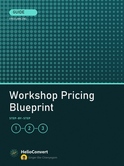 Workshop Pricing Blueprint
