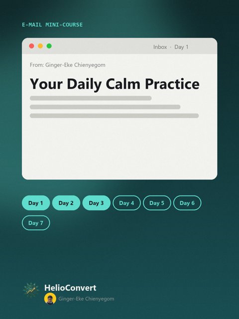 Your Daily Calm Practice