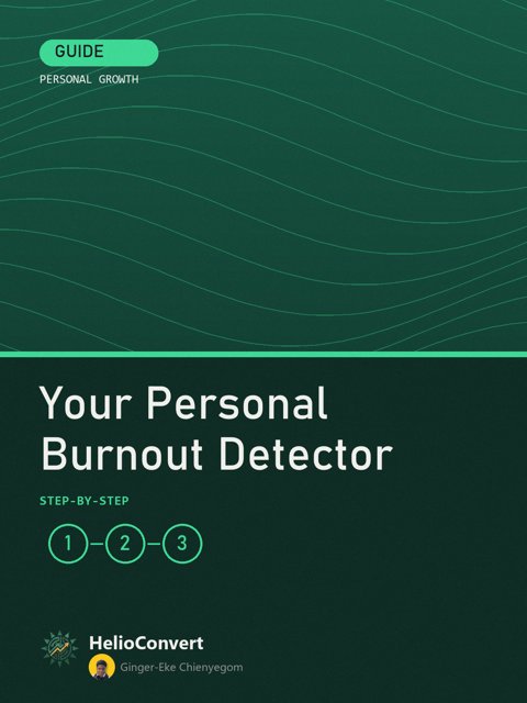 Your Personal Burnout Detector